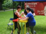 III Otwarte Mistrzostwa Cieszyna w Armwrestlingu /fot. MOSiR